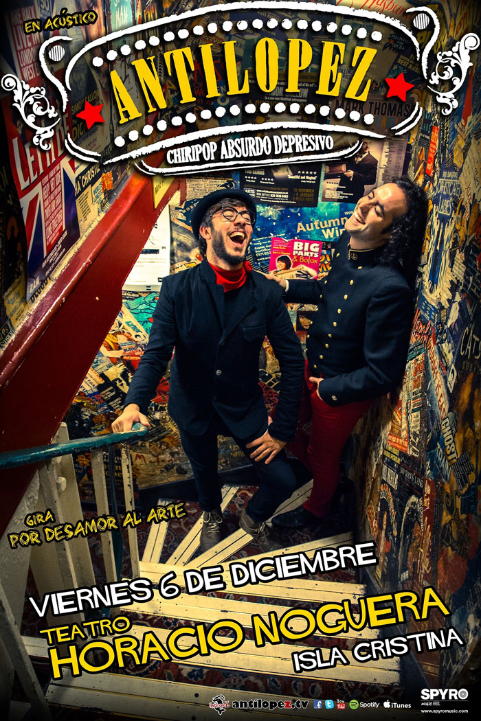 Cartel del concierto