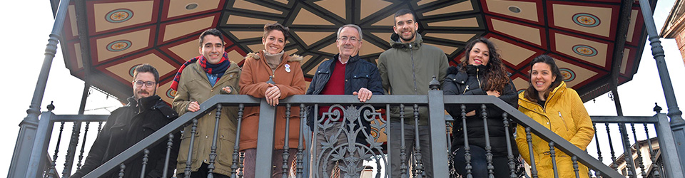 Finalistas con el presidente del IDJ Angel Carretón